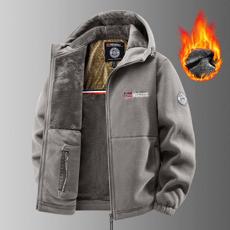 IronRidge™ Arctic Fleece Tactical Jacket - Premium Warm Winter Coat