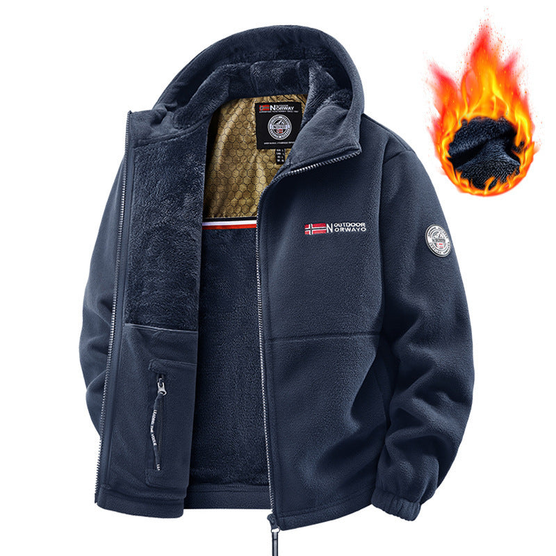 IronRidge™ Arctic Fleece Tactical Jacket - Premium Warm Winter Coat