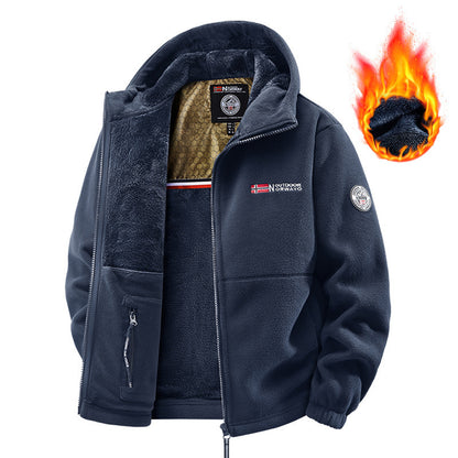 IronRidge™ Arctic Fleece Tactical Jacket - Premium Warm Winter Coat