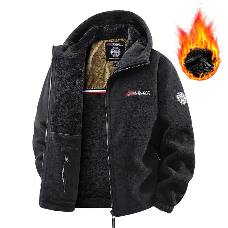 IronRidge™ Arctic Fleece Tactical Jacket - Premium Warm Winter Coat