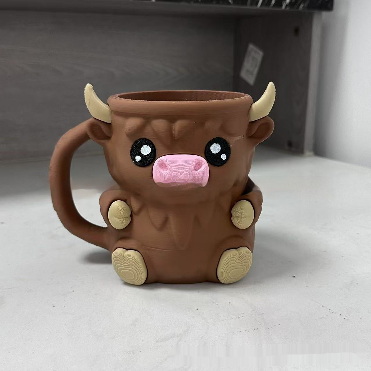 Cow Ice Cream Mug Holder