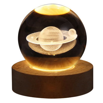 Globe™ – 3D Crystal Galaxy Lamp