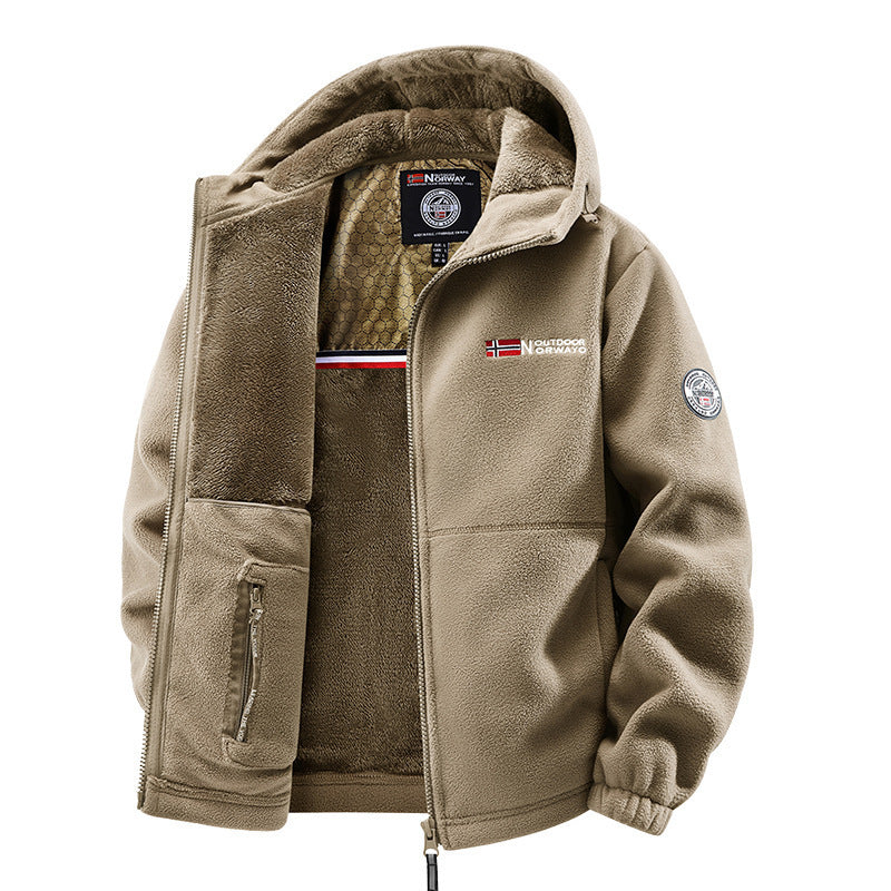 IronRidge™ Arctic Fleece Tactical Jacket - Premium Warm Winter Coat